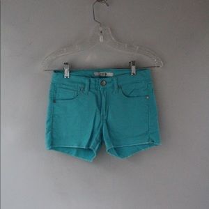 Blue tractr shorts